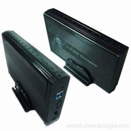 3.5-inch USB HDD Enclosure with 12V/2A Power Supply